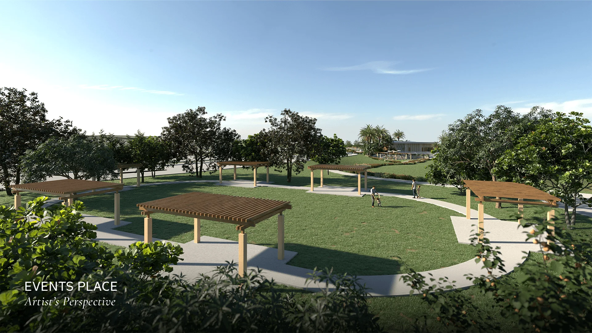 An amenity area at Parkville.