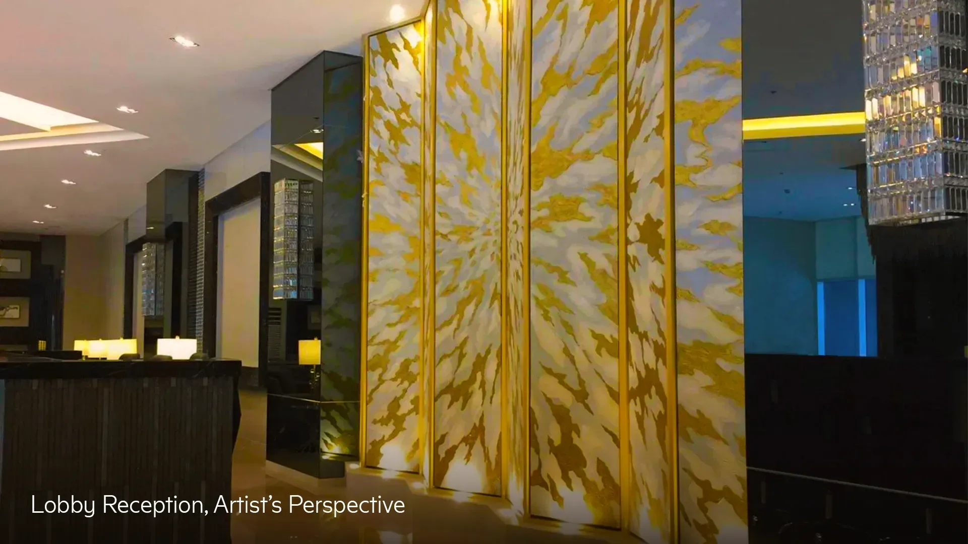 An amenity area at Fame Residences.