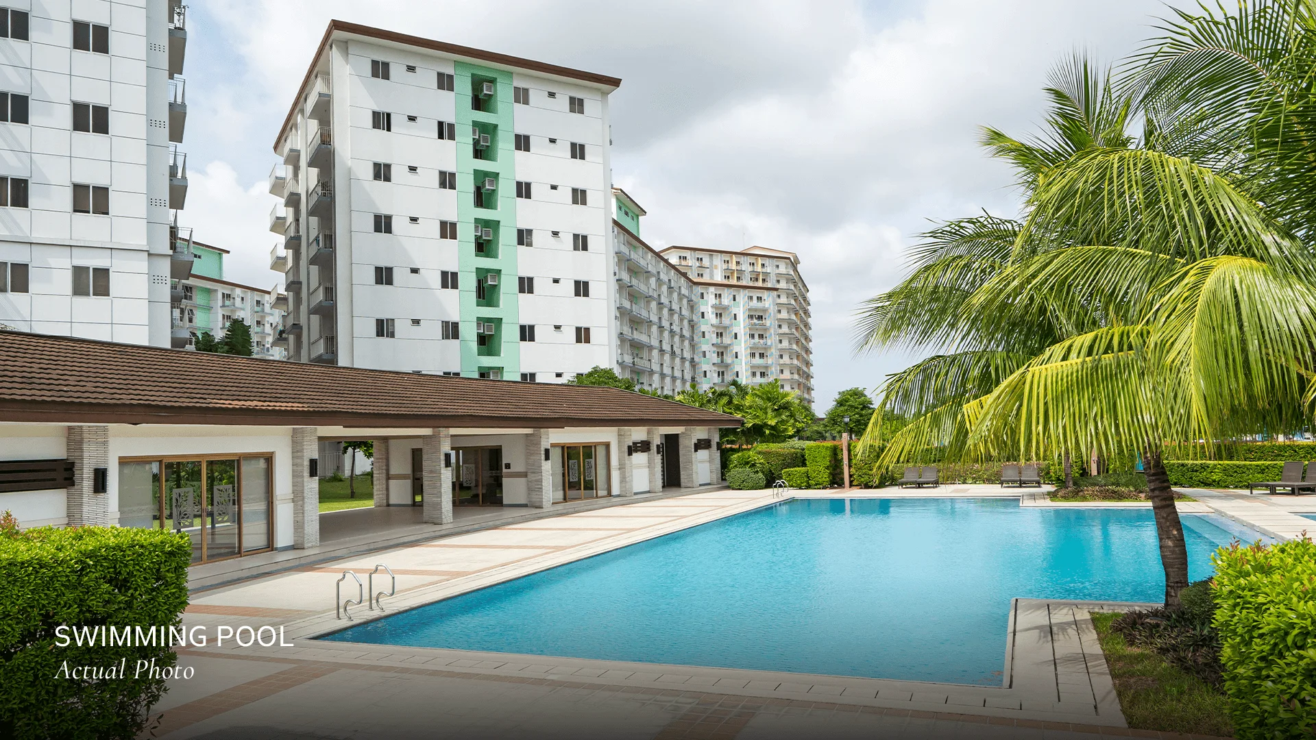 An amenity area at Trees Residences.