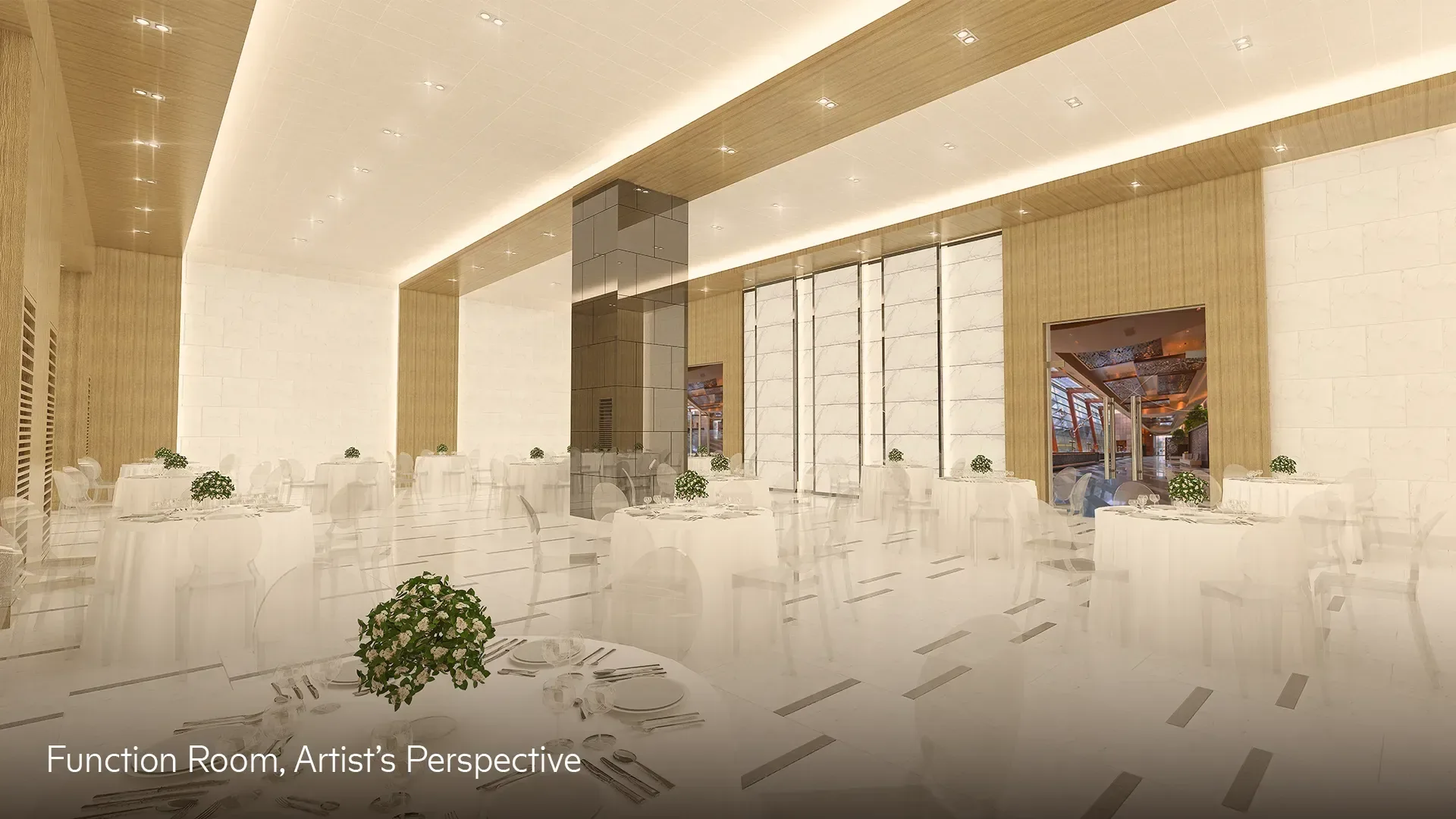 An amenity area at Light 2 Residences.