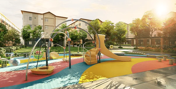 An amenity area at Turf Residences.