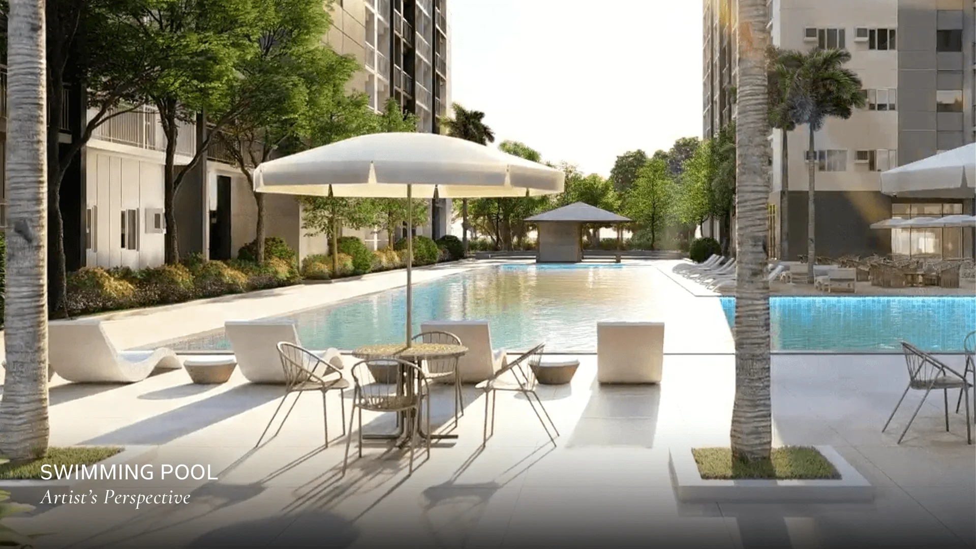 An amenity area at Spring Residences.
