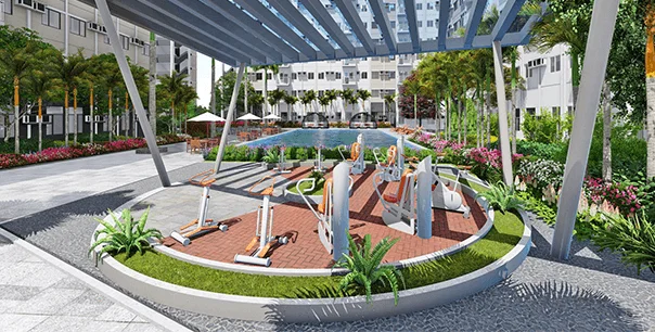 An amenity area at Charm Residences.