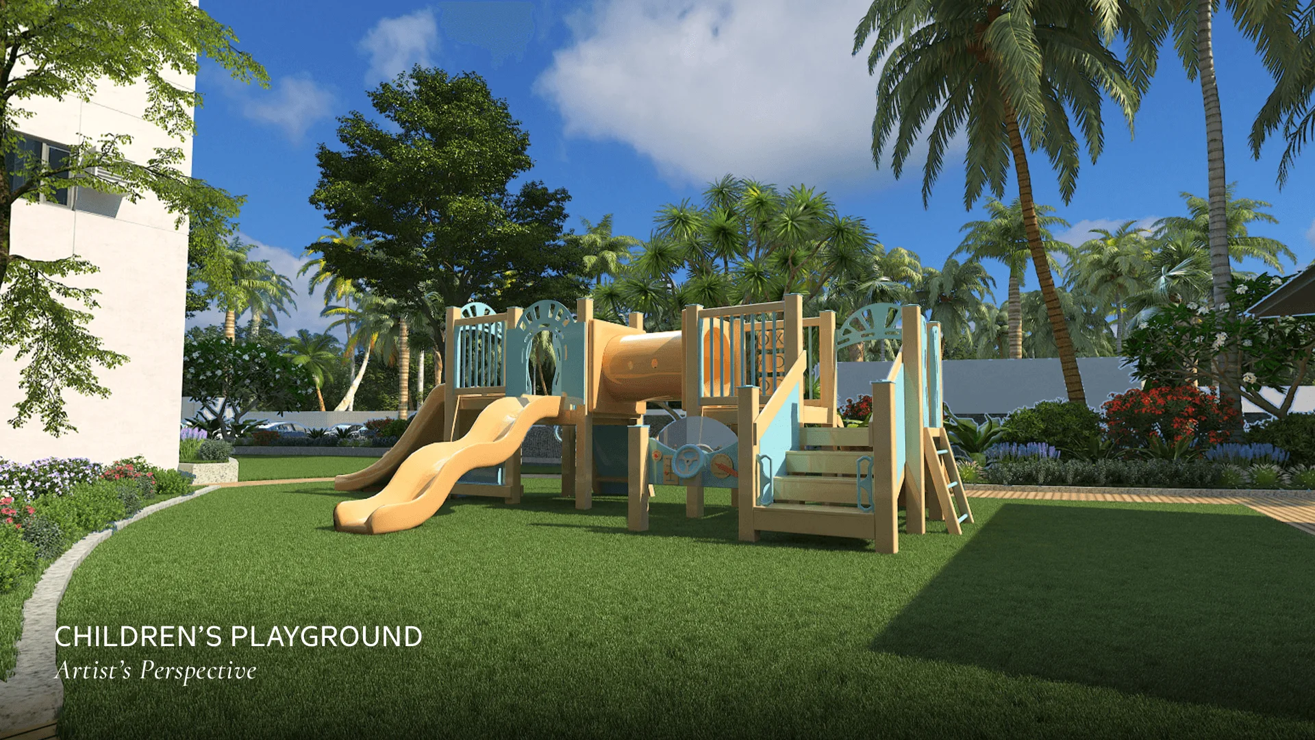 An amenity area at Spring Residences.