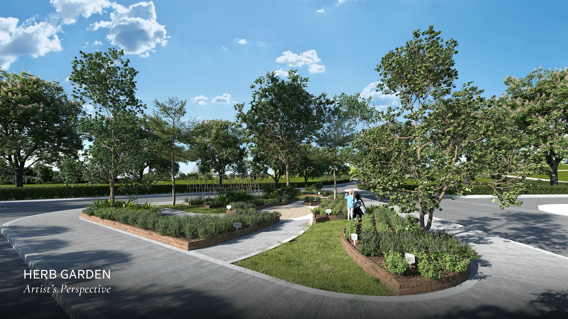 An amenity area at Parkville.