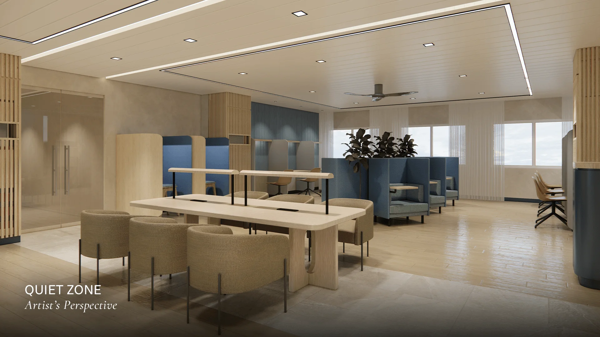 An amenity area at Vail Residences.