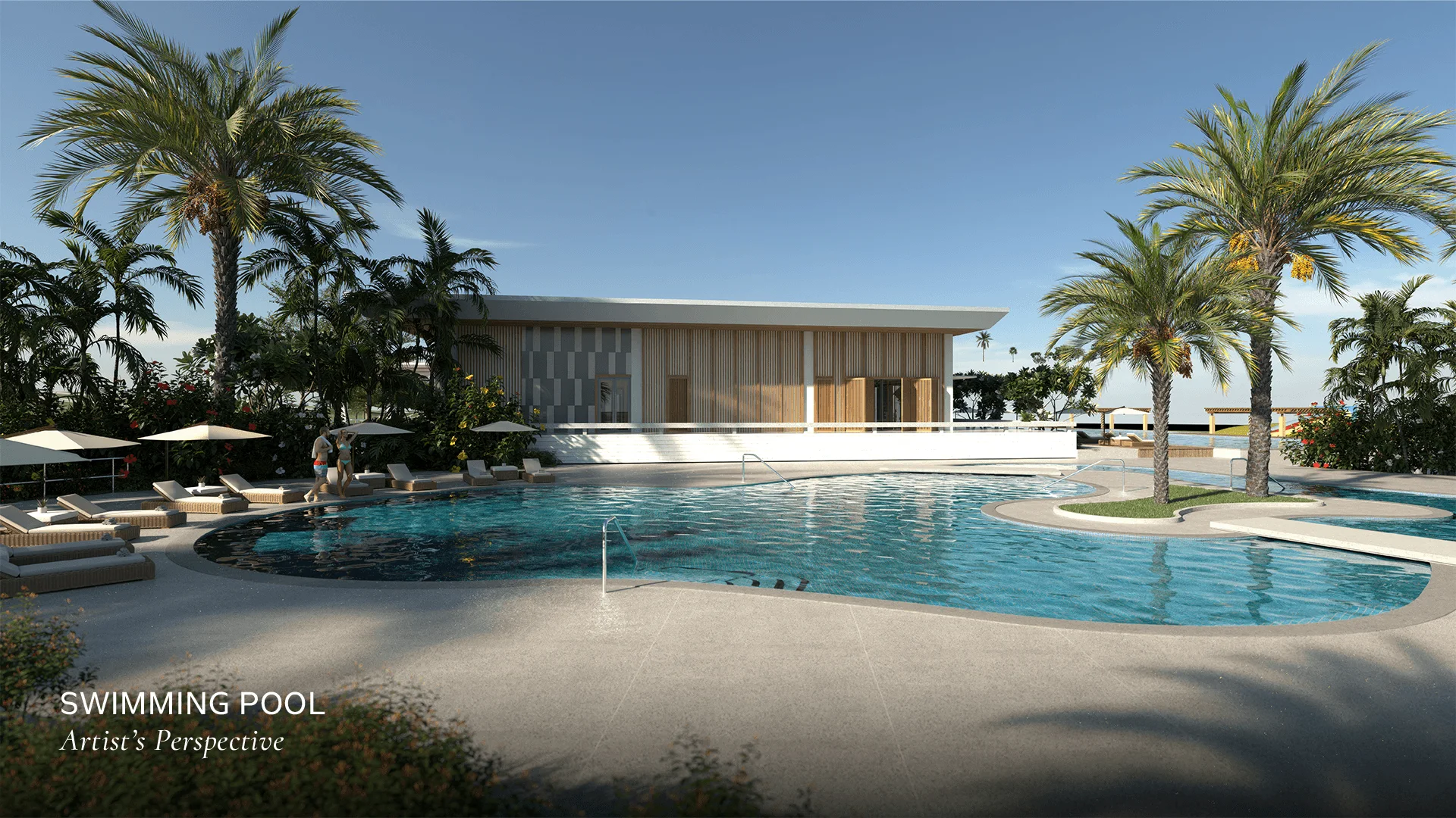 An amenity area at Parkville.