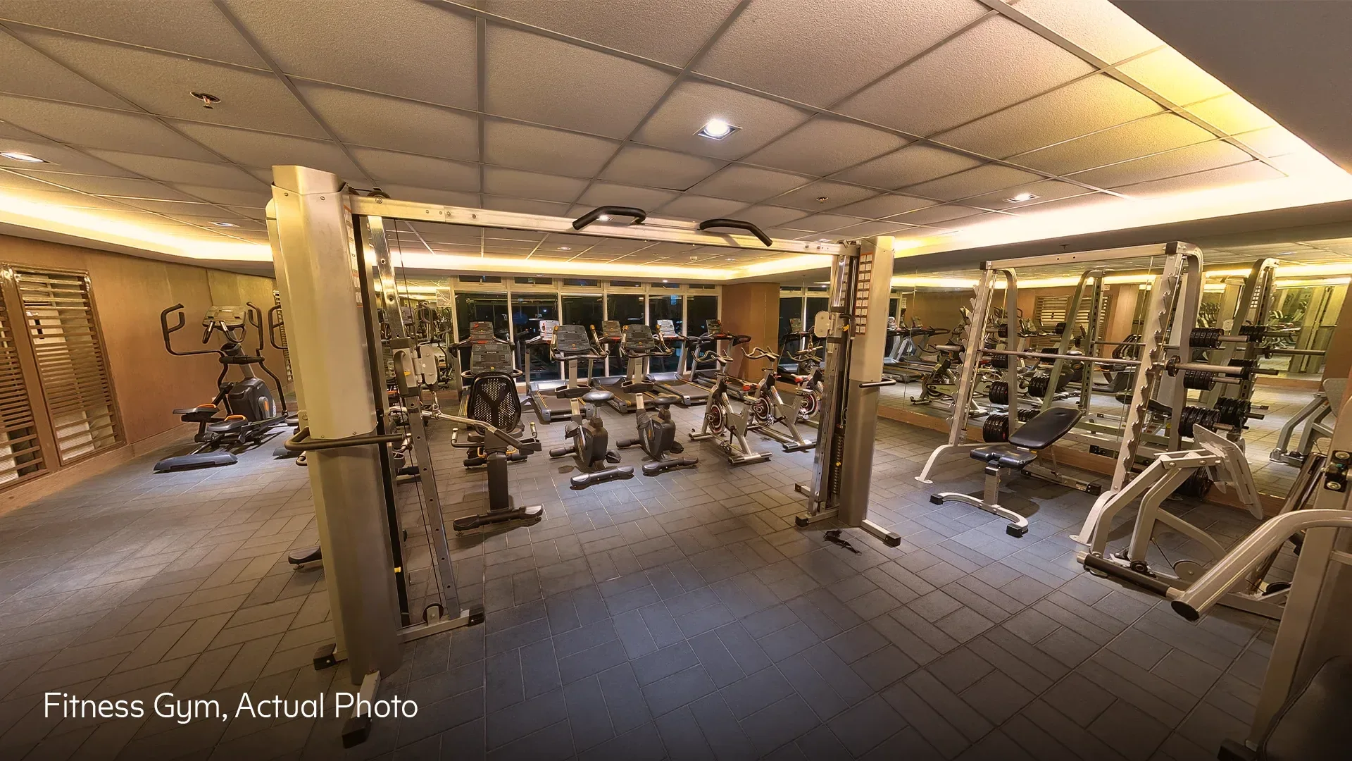 The gym at Shore 2 Residences.