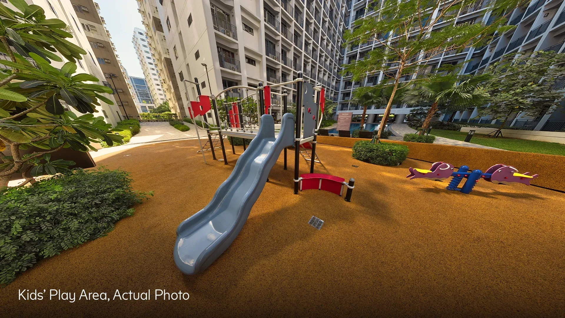 The play area at Shore 2 Residences.