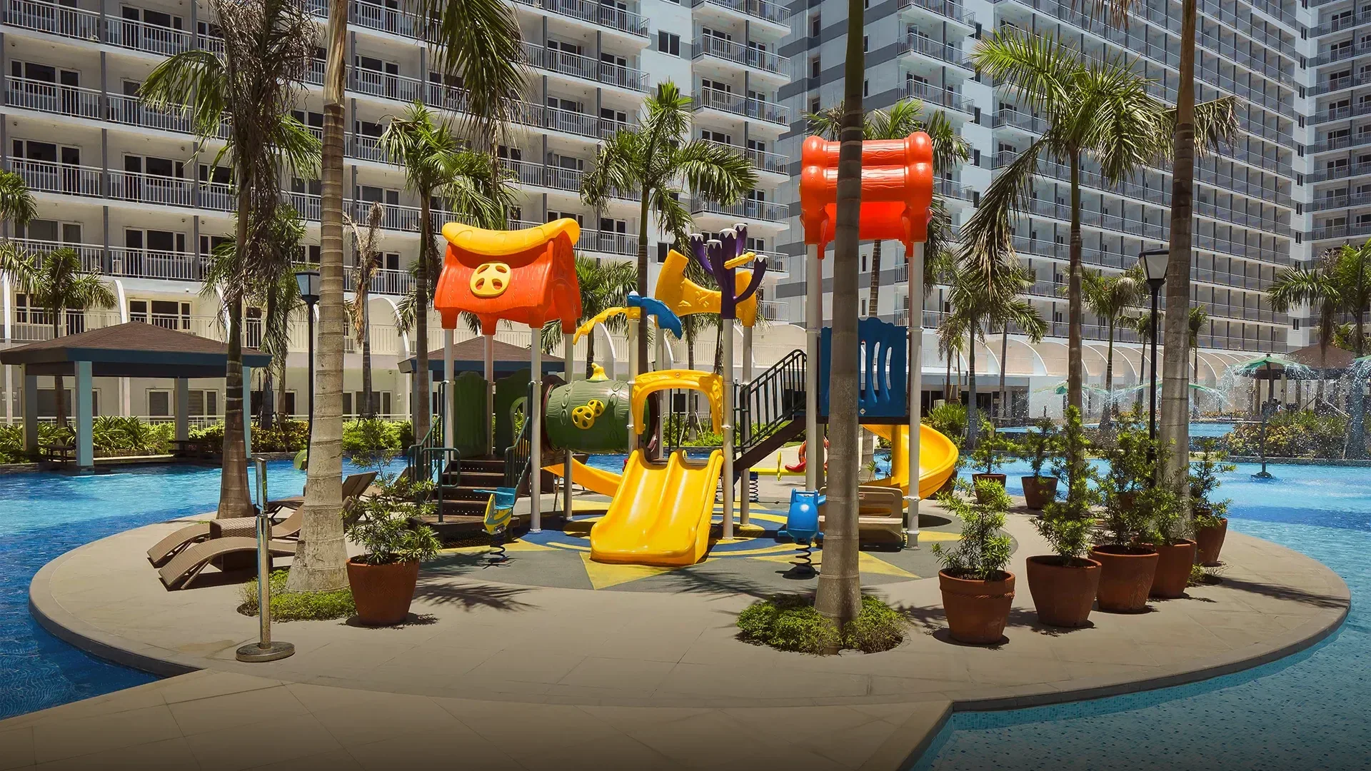 The play area at Shell Residences.