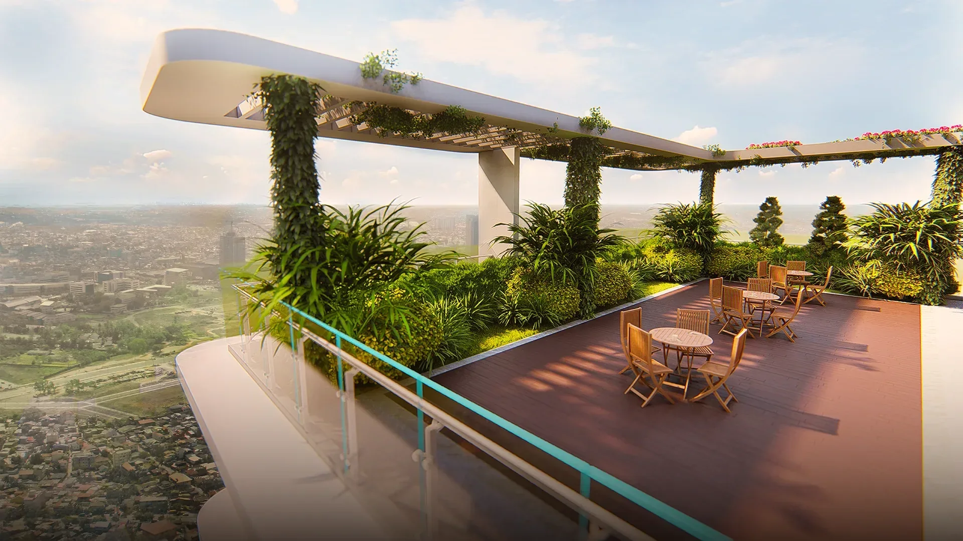 The Sky Lounge at Lush Residences.