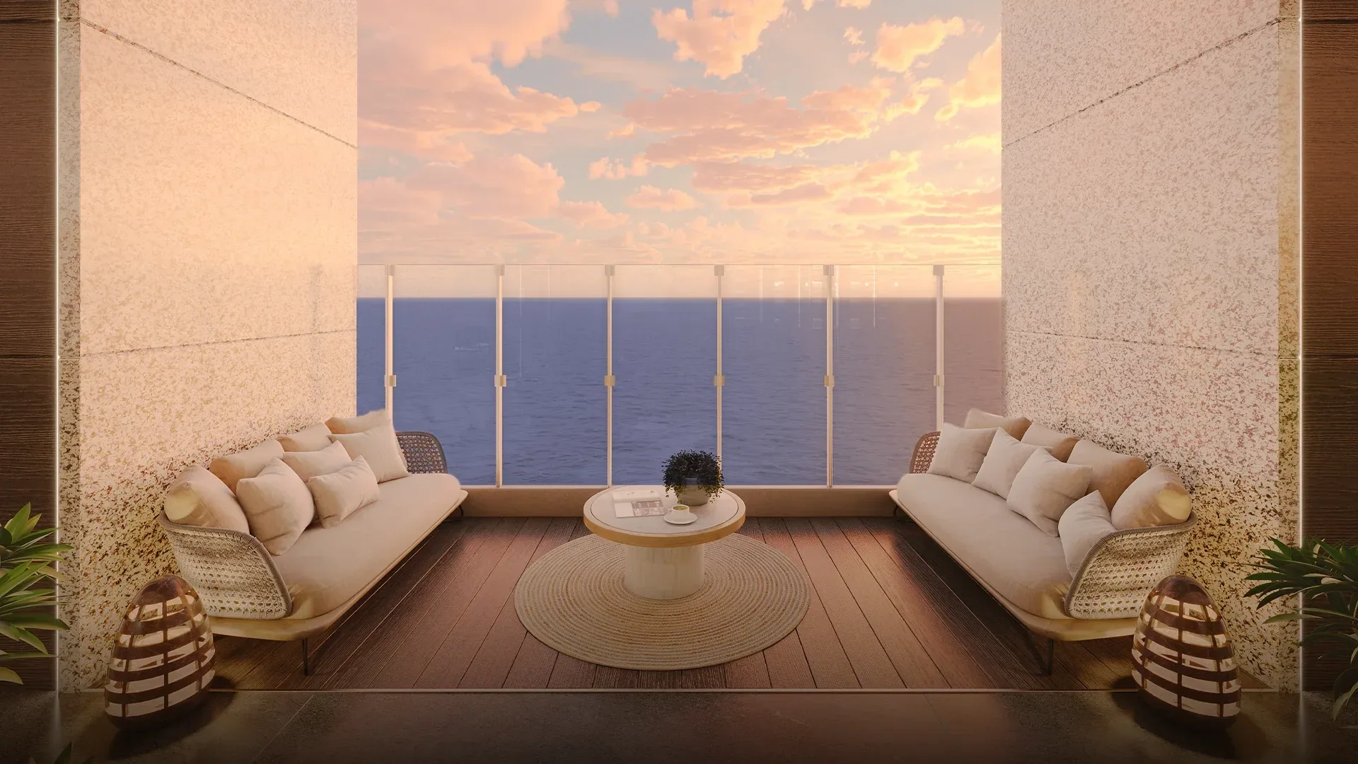 The Sky Lounge at Sands Residences.