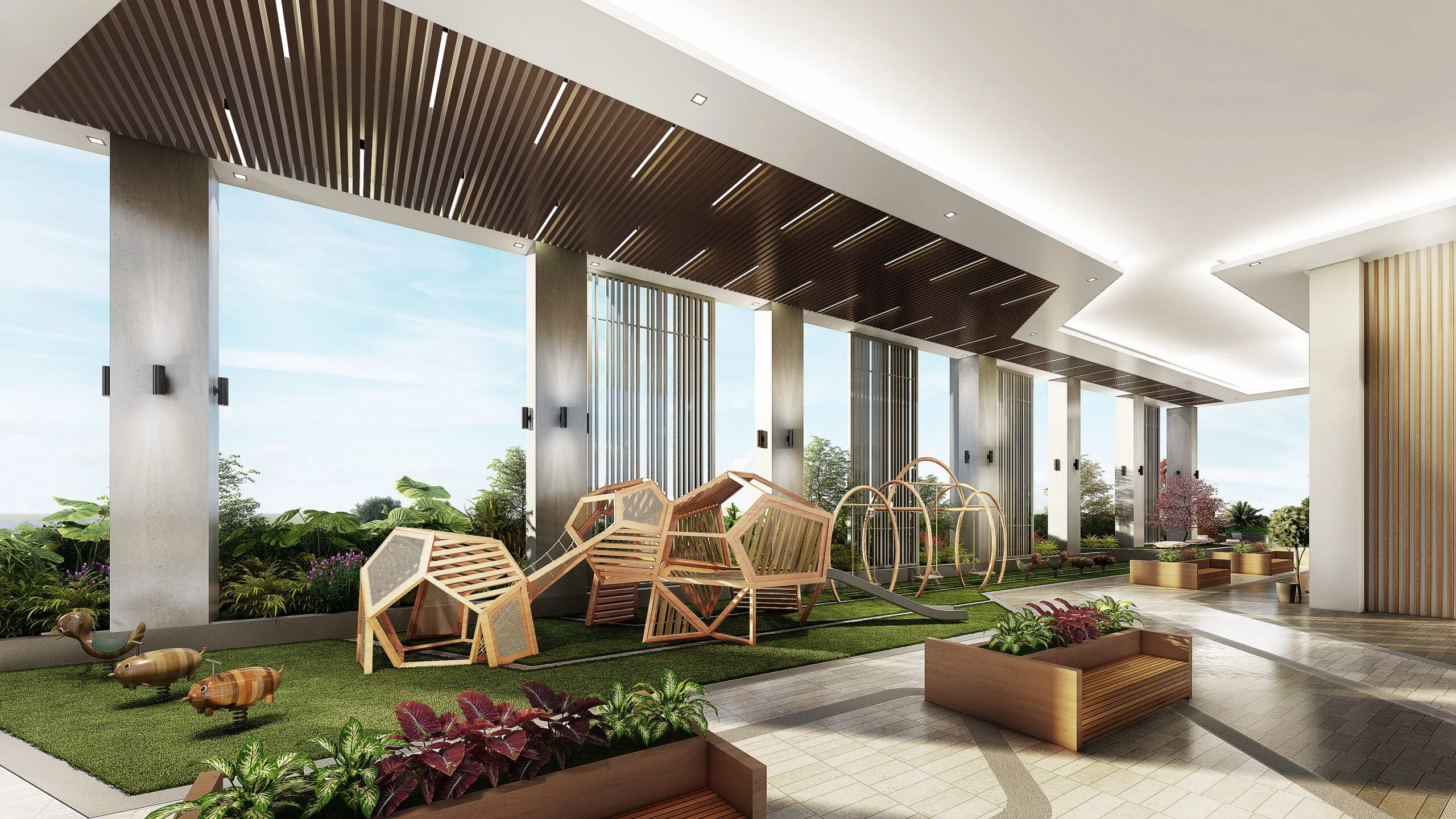 The Sky Lounge at Jade Residences.