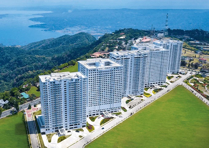 Wind Residences development along Aguinaldo Highway, Tagaytay City.
