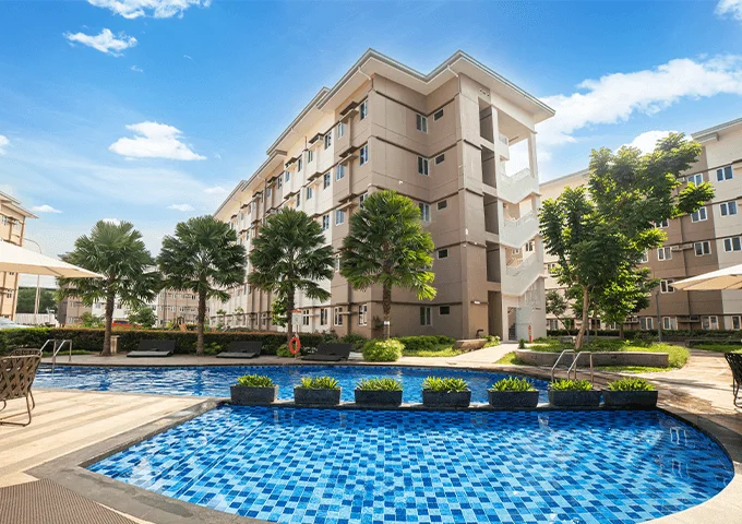 Cheer Residences building facade in Marilao, Bulacan.