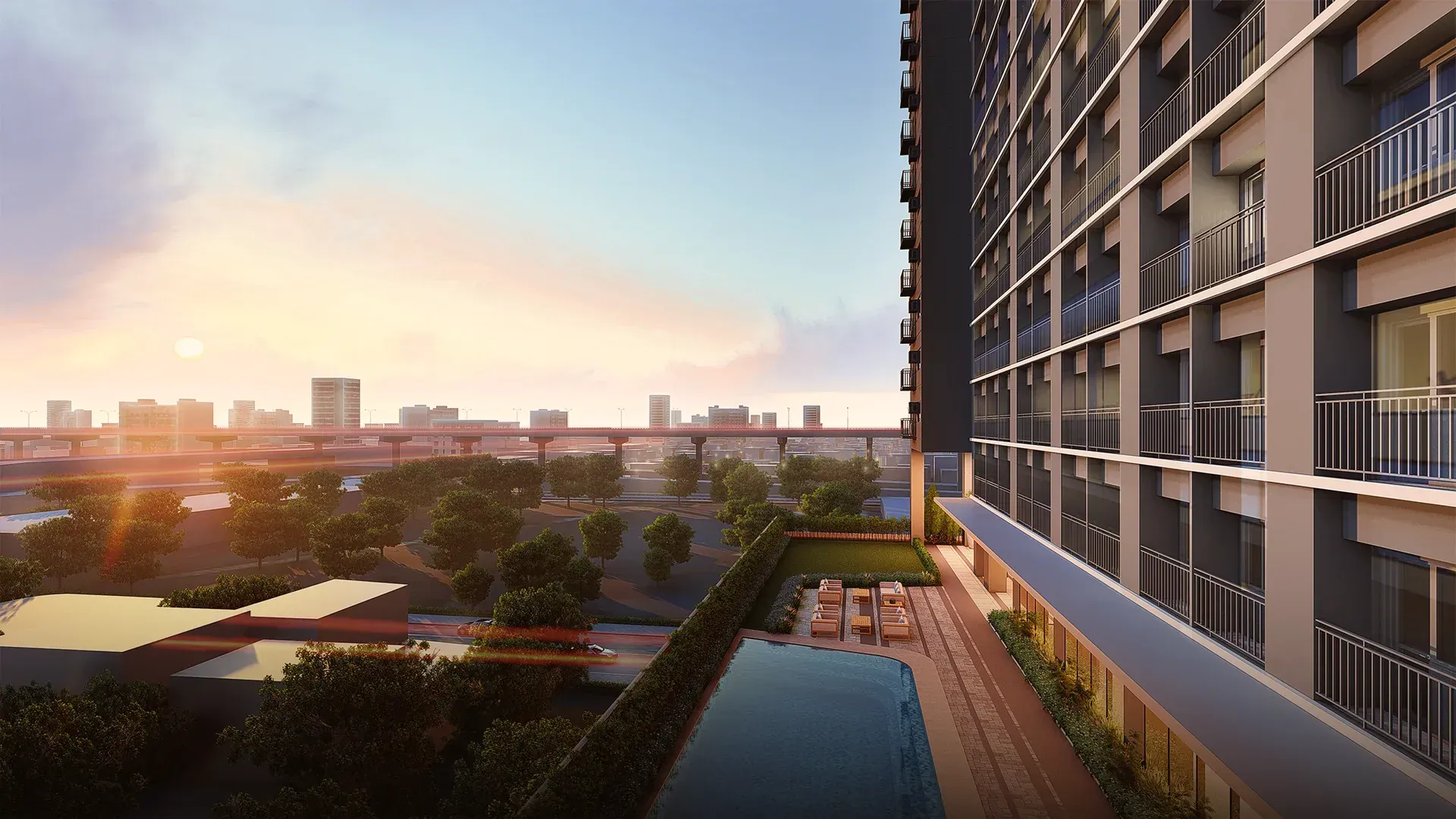 Mint Residences tower facade in Makati City.