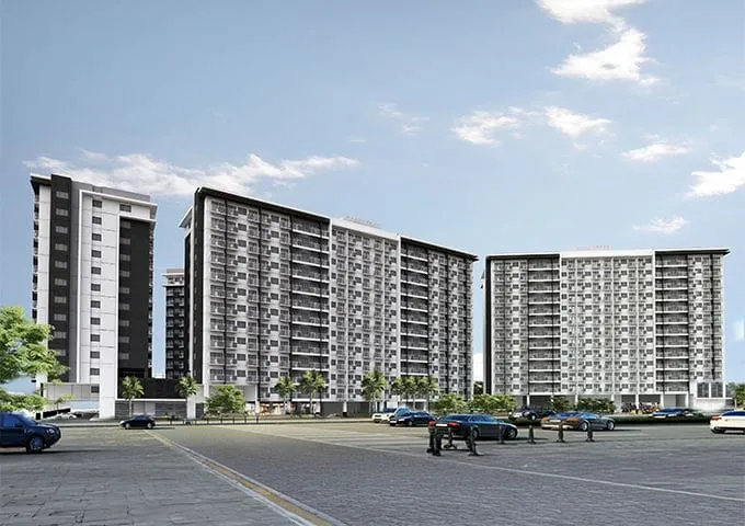 Spring Residences facade in Bicutan, Parañaque City.