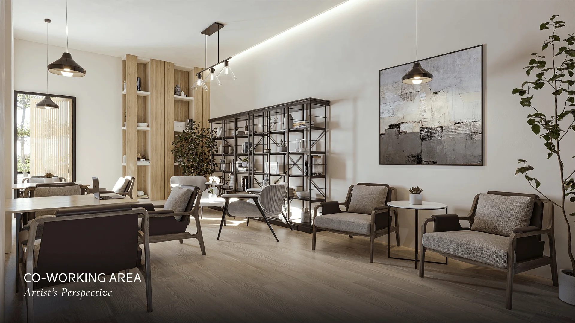 A unit interior at Vail Residences.