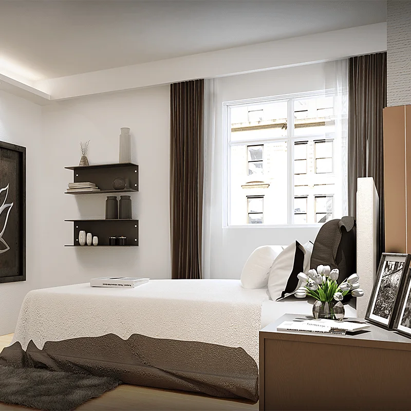 A unit interior at Charm Residences.