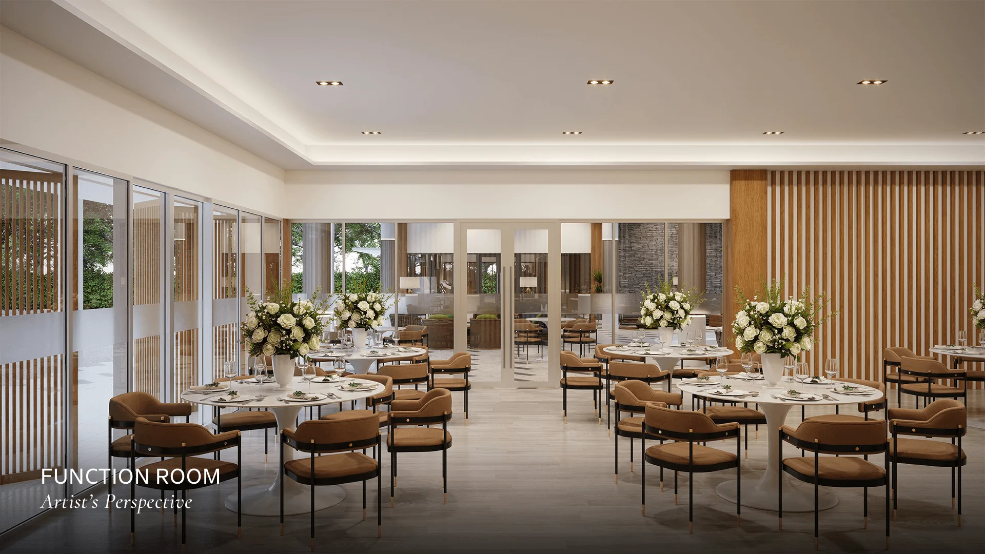 A unit interior at Vail Residences.