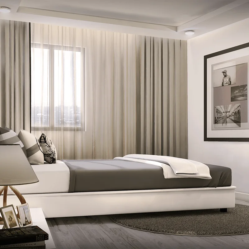 A unit interior at Charm Residences.