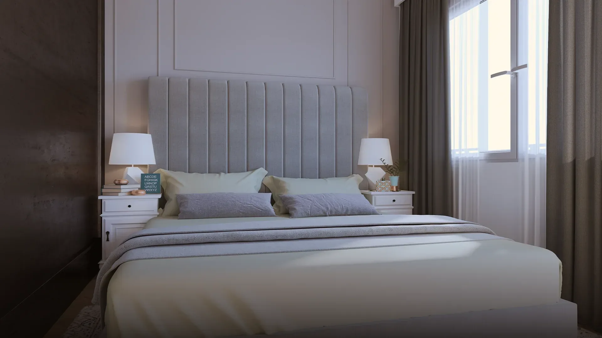 A bedroom at Mint Residences.