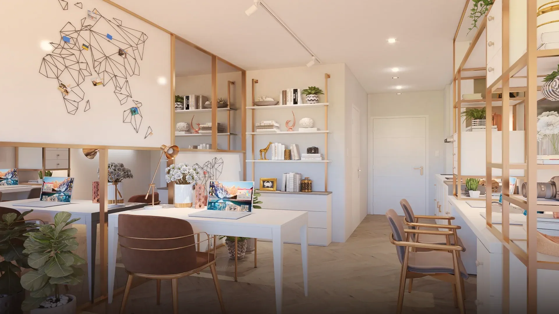 A unit dining area at Gold City.