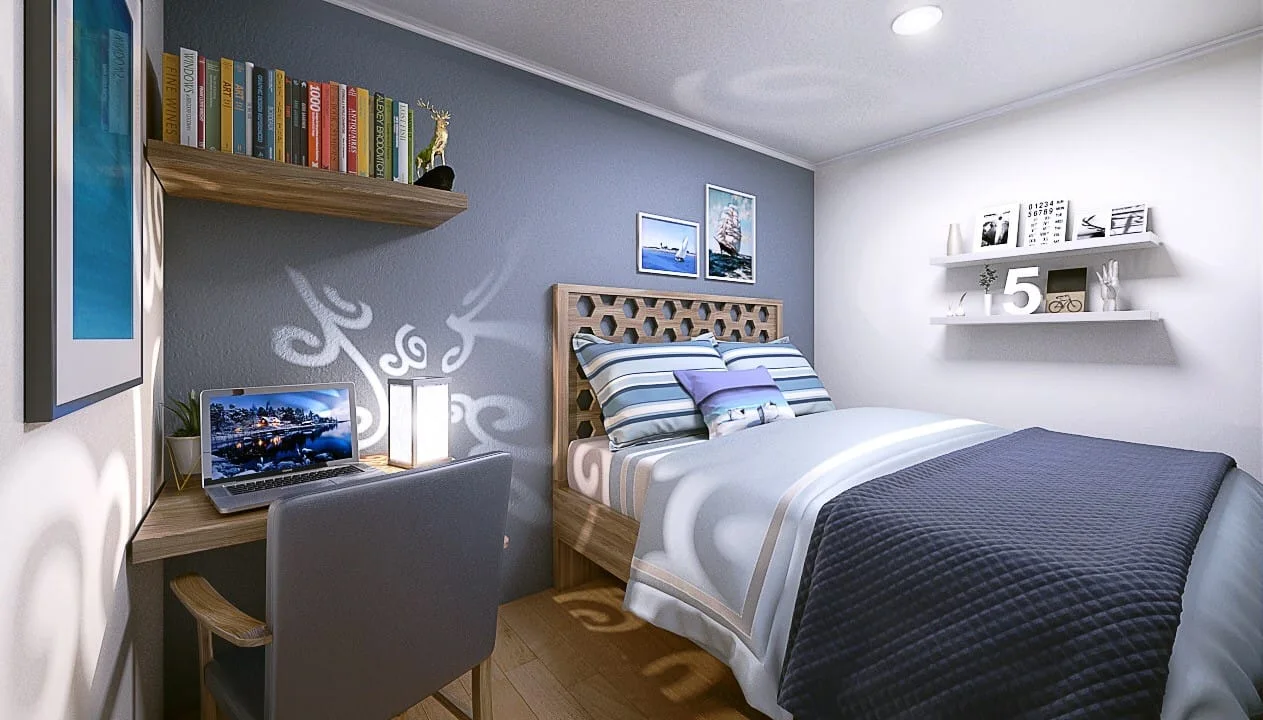 A Family Suite model unit at Shore 3 Residences.
